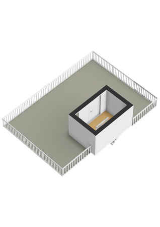 Floorplan - Rodenrijselaan 16b, 3037 XE Rotterdam